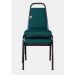 02 Cadeiras Empilhável para Hotelaria Linha Hotel Jersey Verde