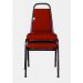 02 Cadeiras Empilhável para Hotelaria Linha Hotel Jersey Vermelho