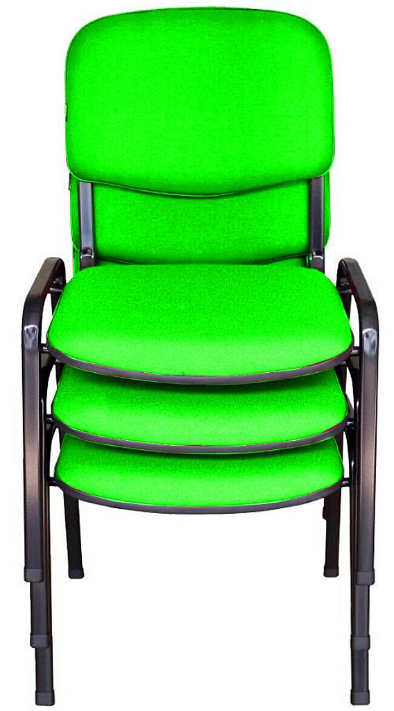 03 Cadeiras para Auditórios Linha Hotel Auditório Verde