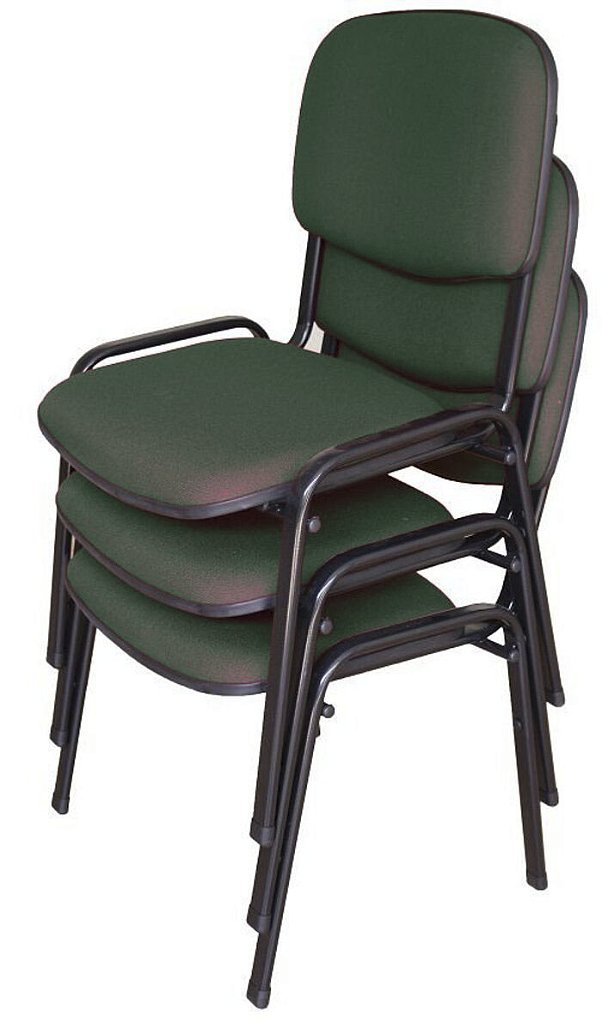 03 Cadeiras para Auditórios Linha Hotel Auditório Verde