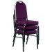 03 Cadeiras para Hotel e Auditório Linha Hotel Roxo