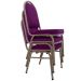 03 Cadeiras para Hotel e Auditório Linha Hotel Roxo