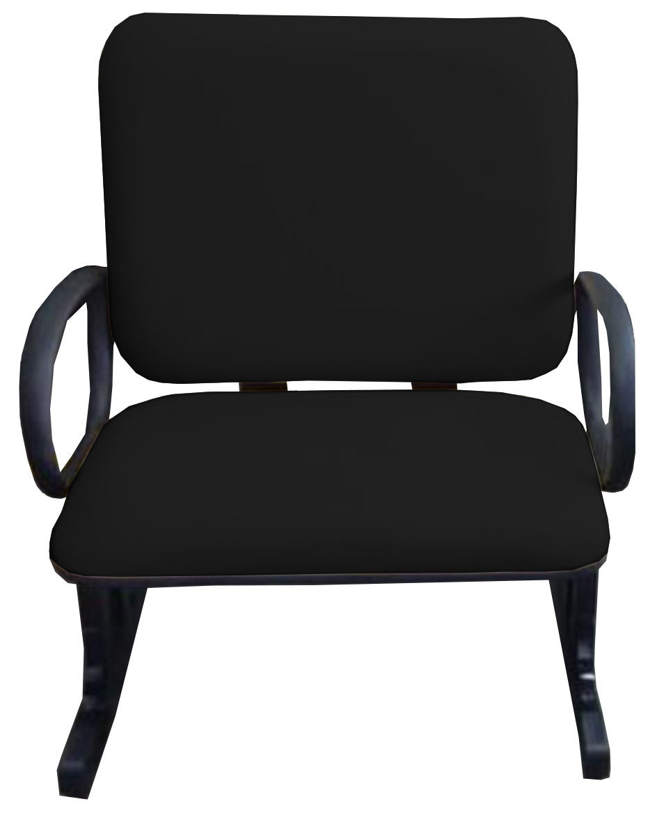 2 Cadeiras de Escritório Linha Eames Suporta até 250kg Preto