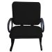 2 Cadeiras de Escritório Linha Eames Suporta até 250kg Preto
