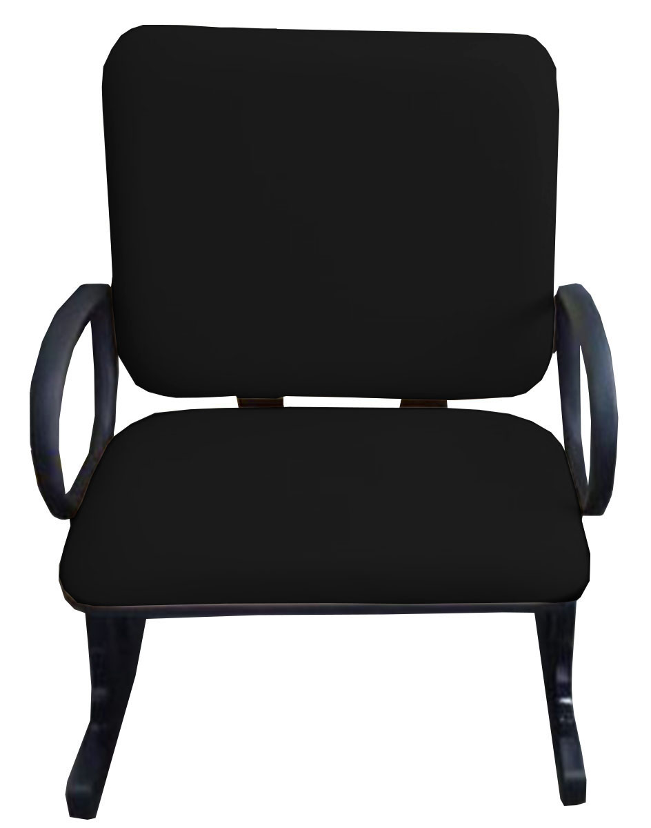 2 Cadeiras de Escritório Linha Eames Suporta até 250kg Preto