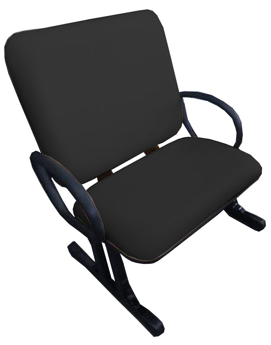 2 Cadeiras de Escritório Linha Eames Suporta até 250kg Preto