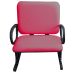 2 Cadeiras de Escritório Linha Eames Suporta até 250kg Rosa