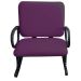2 Cadeiras de Escritório Linha Eames Suporta até 250kg Roxo