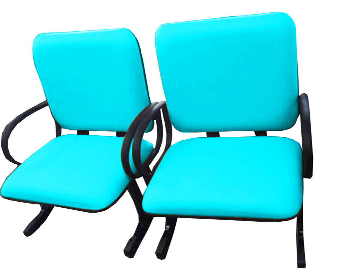 2 Cadeiras de Escritório Linha Eames Suporta até 250kg Verde