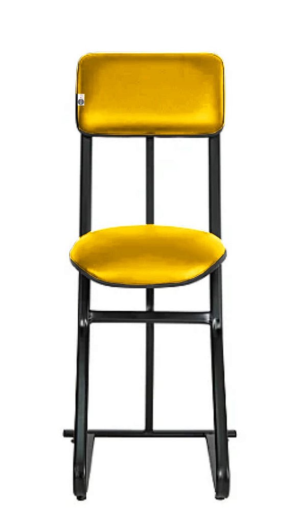 Banqueta para Seguranças, Vigilantes e Vigias Linha Security Amarelo