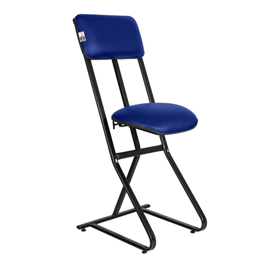 Banqueta para Seguranças, Vigilantes e Vigias Linha Security Azul