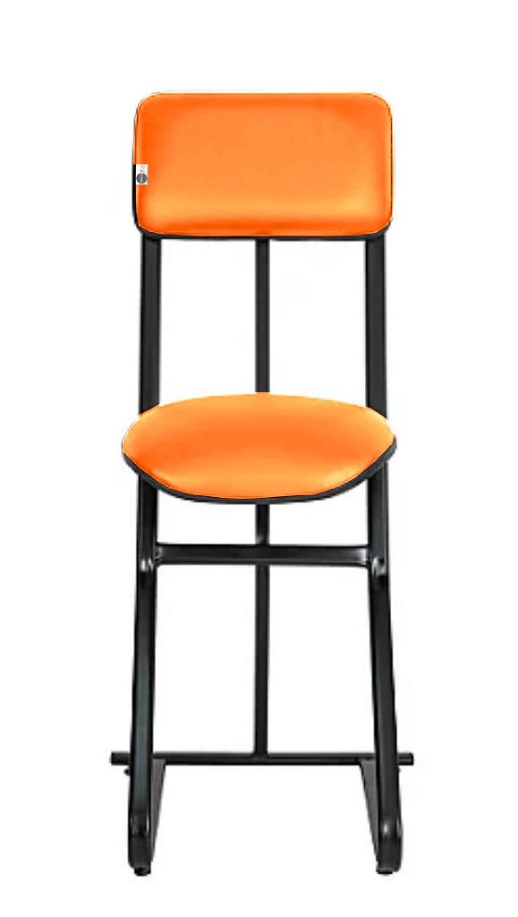 Banqueta para Seguranças, Vigilantes e Vigias Linha Security Laranja