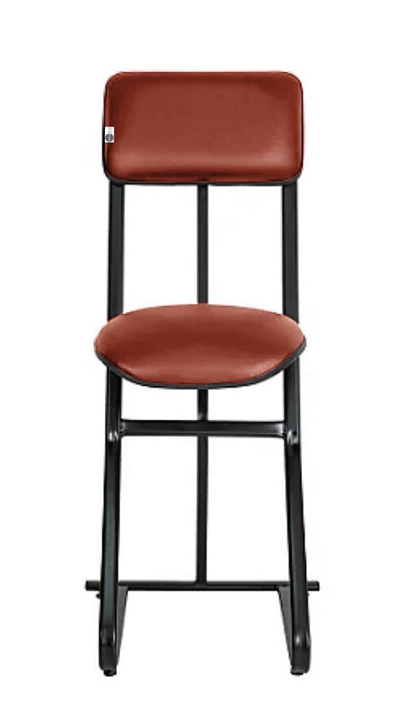 Banqueta para Seguranças, Vigilantes e Vigias Linha Security Vermelho