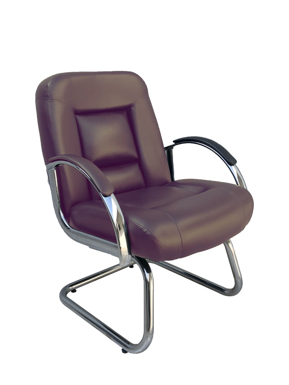 Cadeira Diretor Luxuosa Base Fixa Fixos Linha Firenze