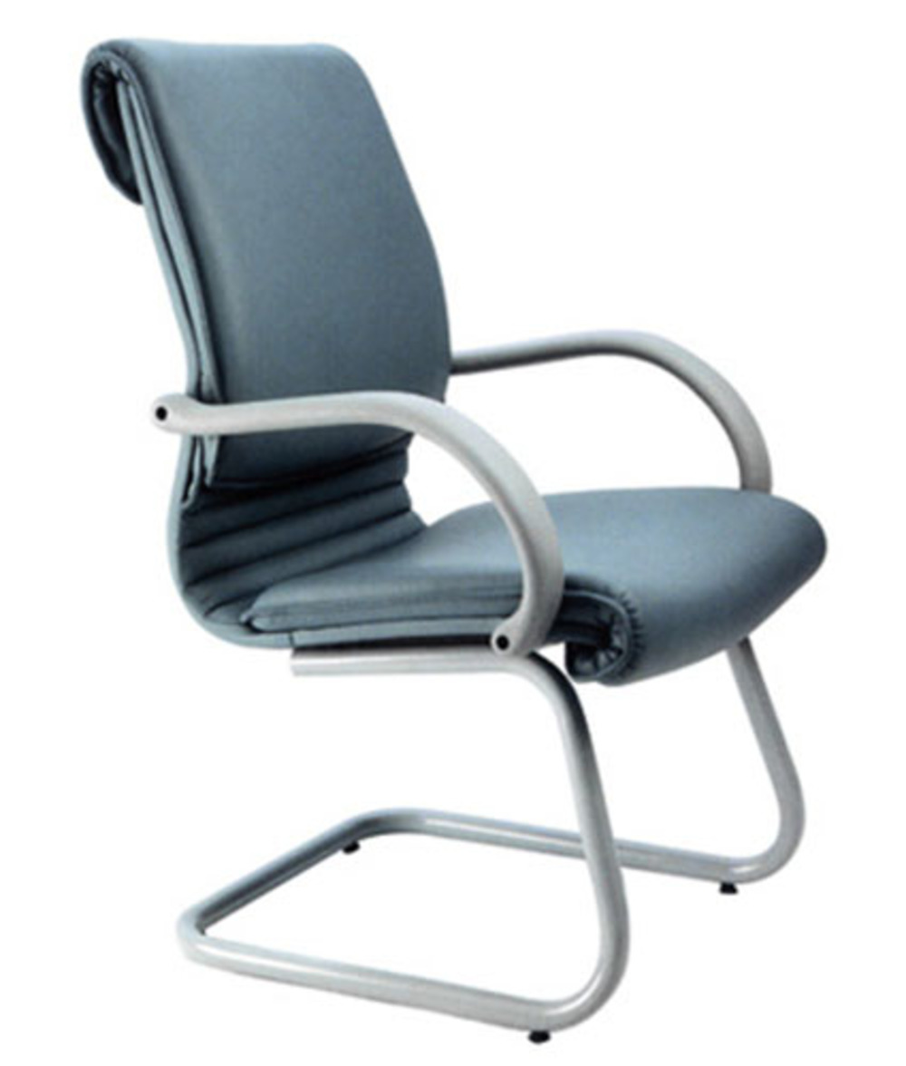Cadeira Diretor Luxuosa com BraÃ§o Fixo Linha Chief
