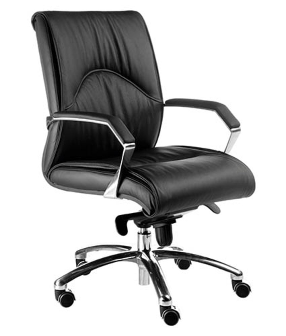 Cadeira Diretor Luxuosa com BraÃ§os Fixos Linha Eiffel