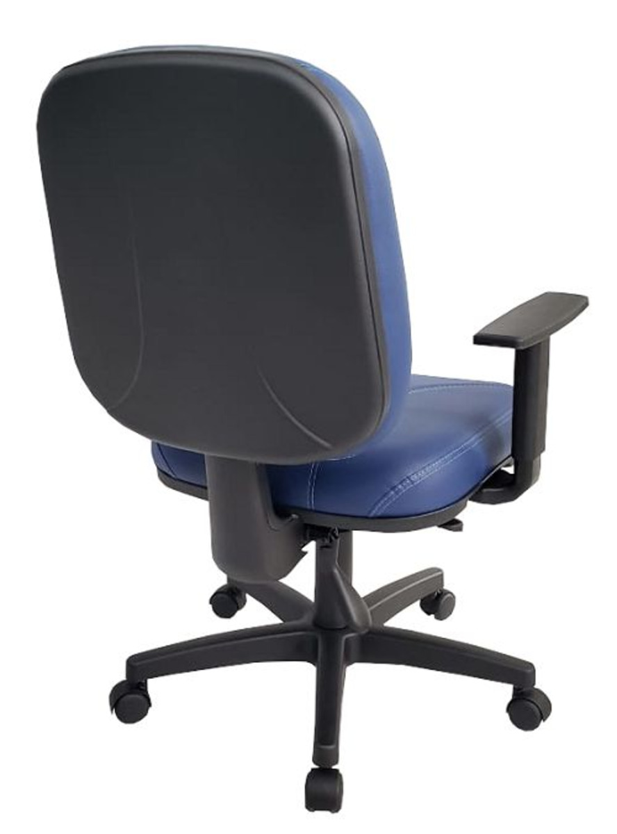 Cadeira Diretor Para Escritório Linha Parma Azul
