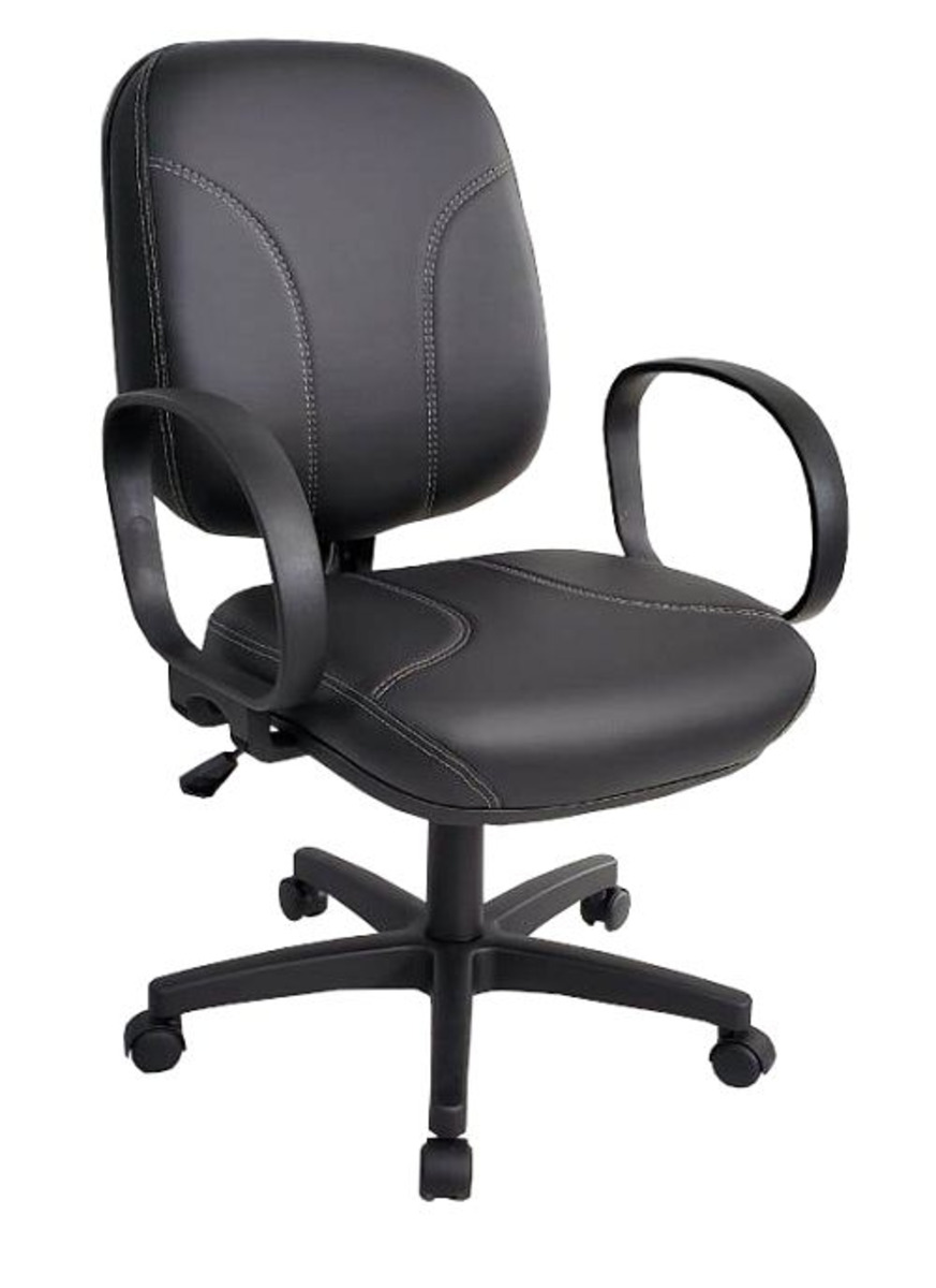 Cadeira Diretor Para Escritório Linha Parma Preto
