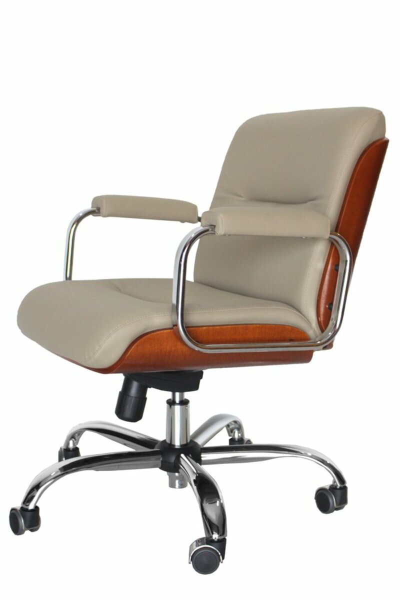 Cadeira Eames Diretor Linha Capa em Madeira