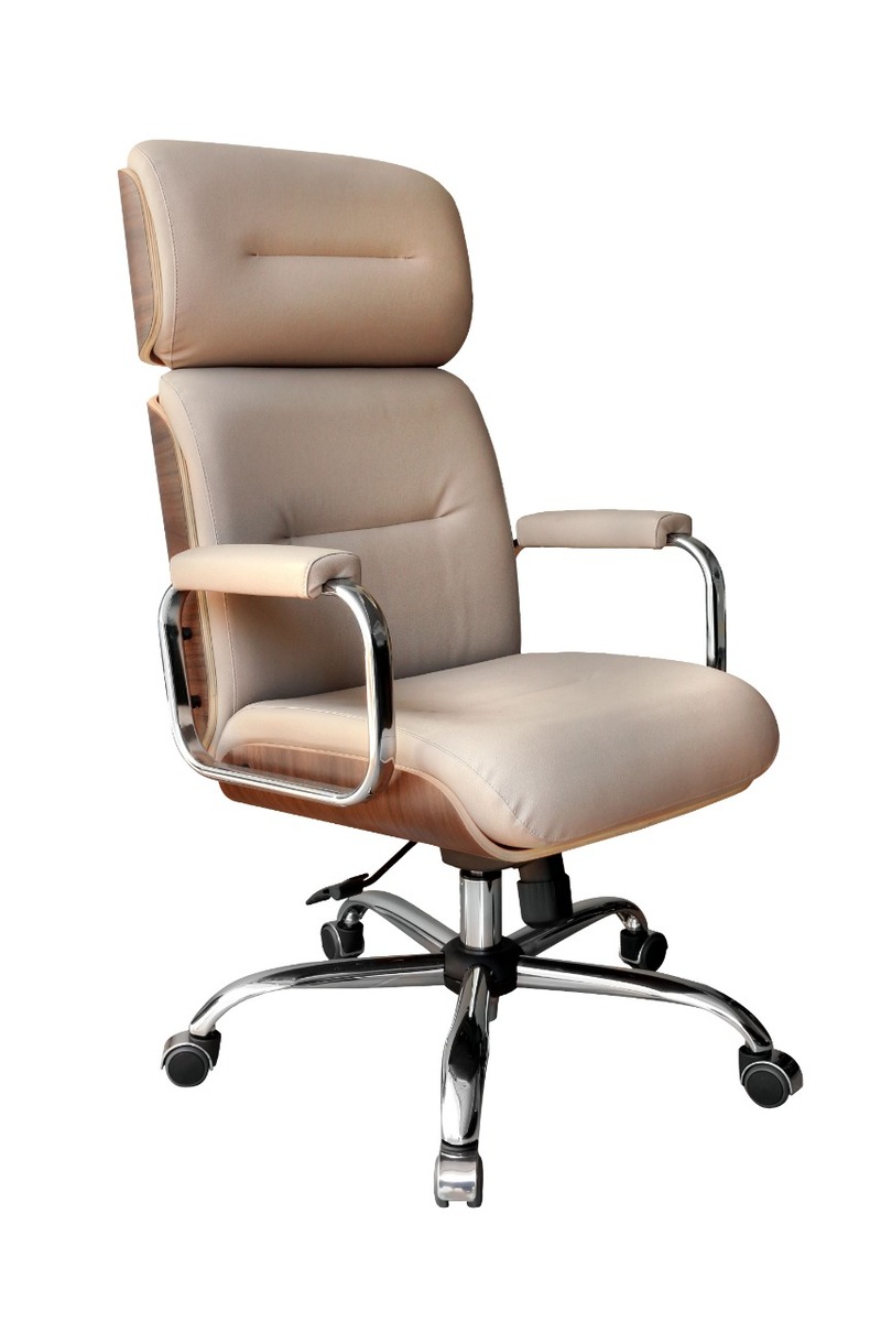 Cadeira Eames Presidente Linha Capa em Madeira