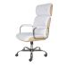 Cadeira Eames Presidente Linha Capa em Madeira Branco