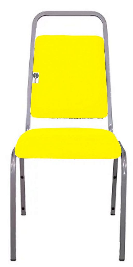 Cadeira Empilhável para Hotelaria Linha Hotel Fremon Amarelo