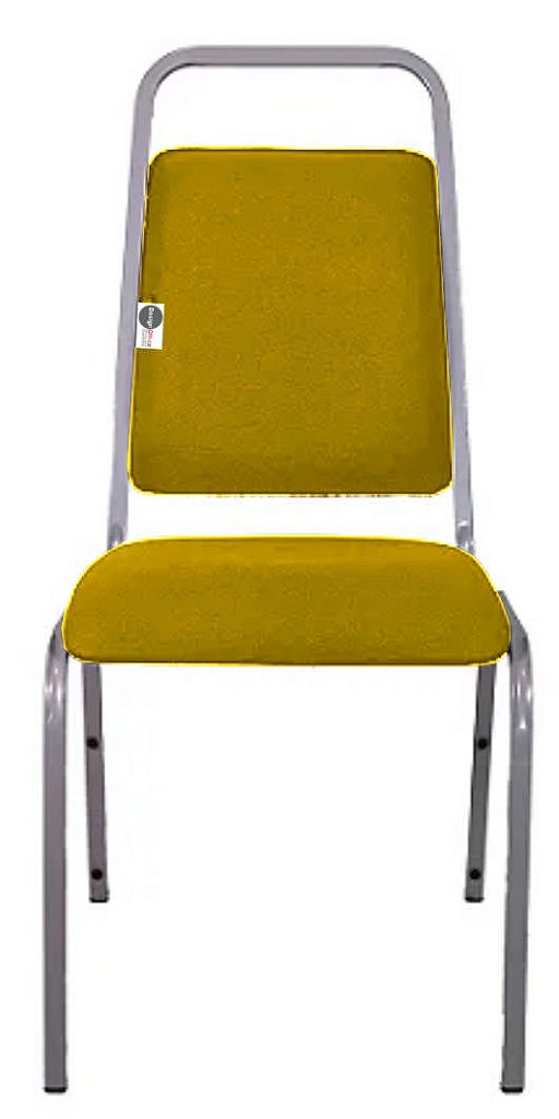 Cadeira Empilhável para Hotelaria Linha Hotel Fremon Amarelo