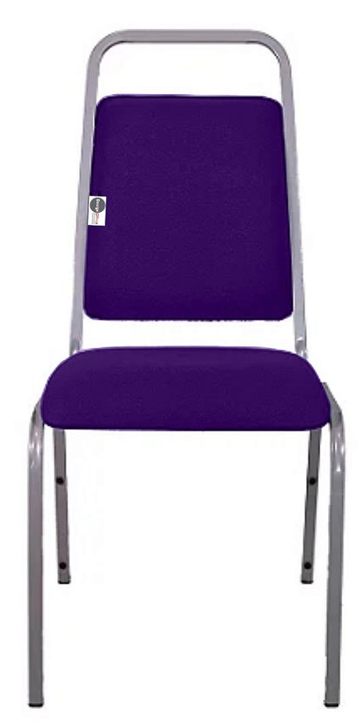Cadeira Empilhável para Hotelaria Linha Hotel Fremon Roxo