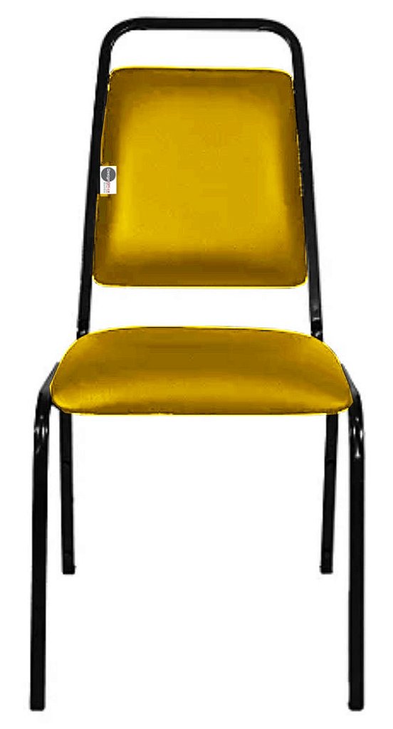 Cadeira Empilhável para Hotelaria Linha Hotel Fremont Amarelo