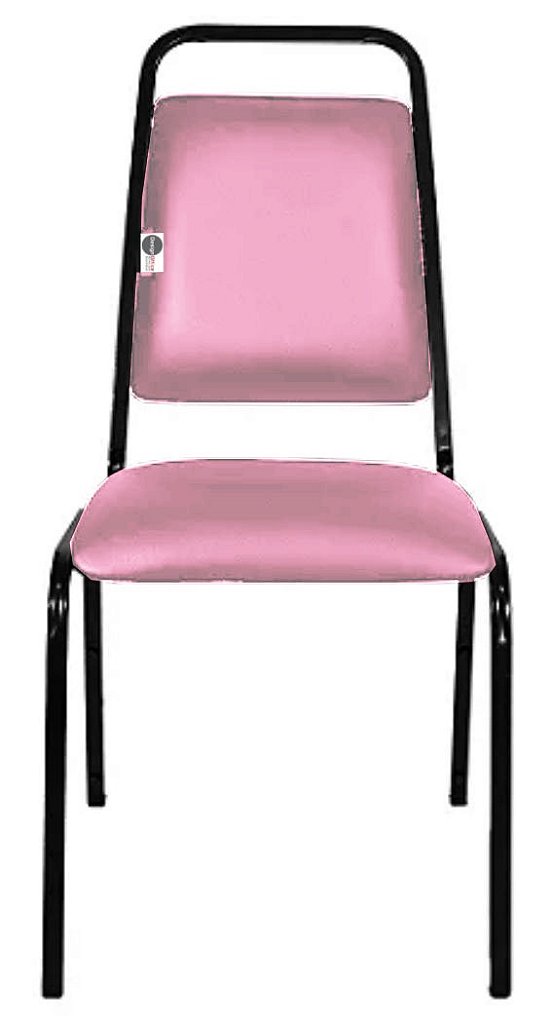 Cadeira Empilhável para Hotelaria Linha Hotel Fremont Rosa