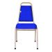 Cadeira Empilhável para Hotelaria Linha Hotel Jersey Azul