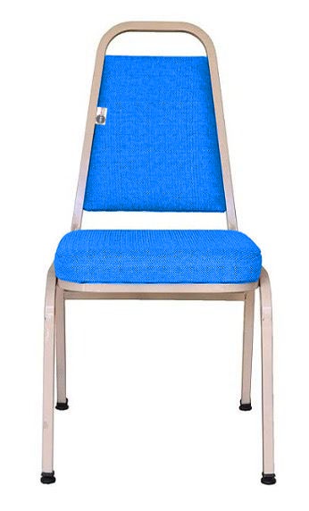 Cadeira Empilhável para Hotelaria Linha Hotel Jersey Azul