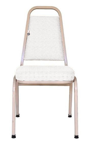 Cadeira Empilhável para Hotelaria Linha Hotel Jersey Branco