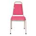 Cadeira Empilhável para Hotelaria Linha Hotel Jersey Rosa