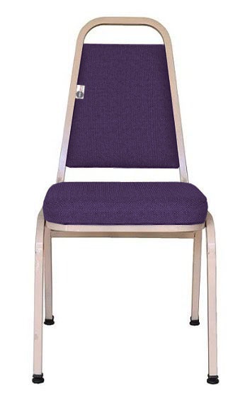 Cadeira Empilhável para Hotelaria Linha Hotel Jersey Roxo