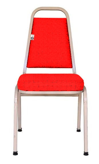Cadeira Empilhável para Hotelaria Linha Hotel Jersey Vermelho