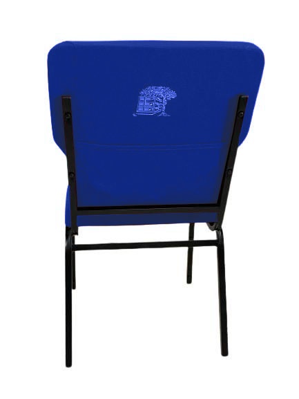 Cadeira Empilhável para Igrejas Evangélicas Linha Church Azul