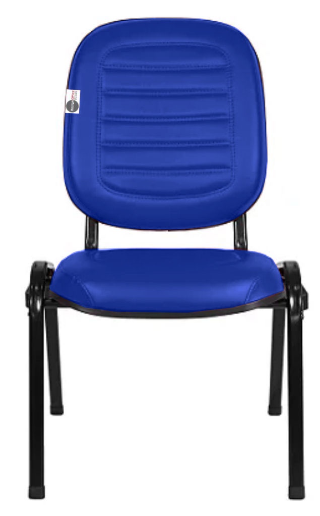 Cadeira Empilhável para Igrejas Evangélicas Linha Holy Azul