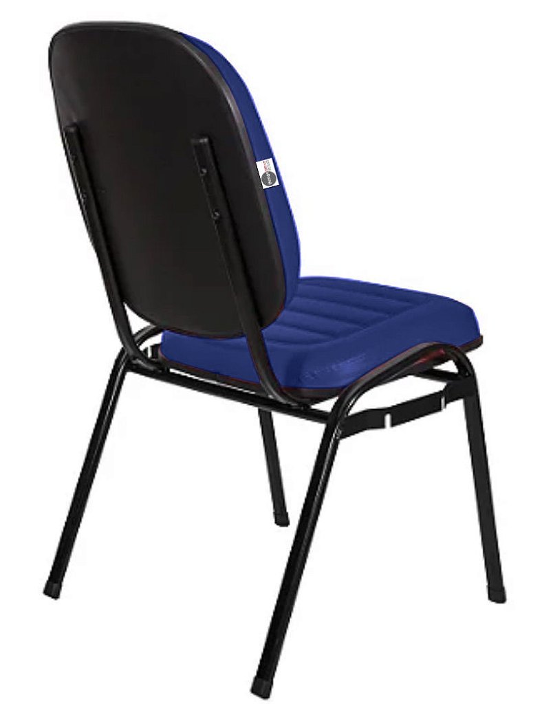 Cadeira Empilhável para Igrejas Evangélicas Linha Holy Azul