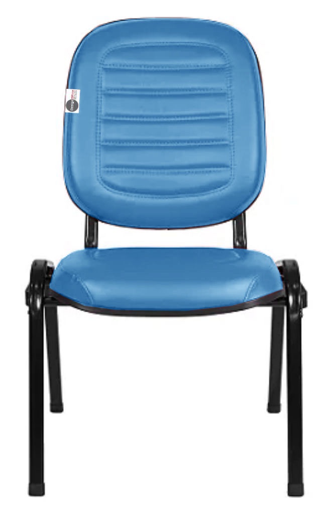 Cadeira Empilhável para Igrejas Evangélicas Linha Holy Azul