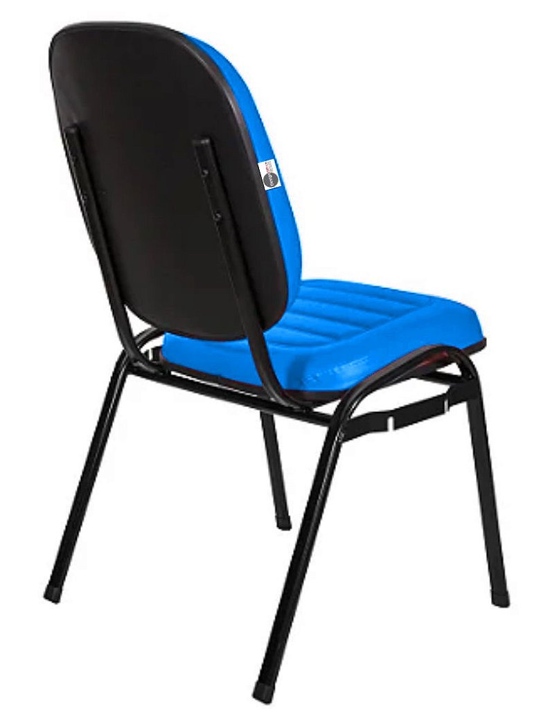 Cadeira Empilhável para Igrejas Evangélicas Linha Holy Azul