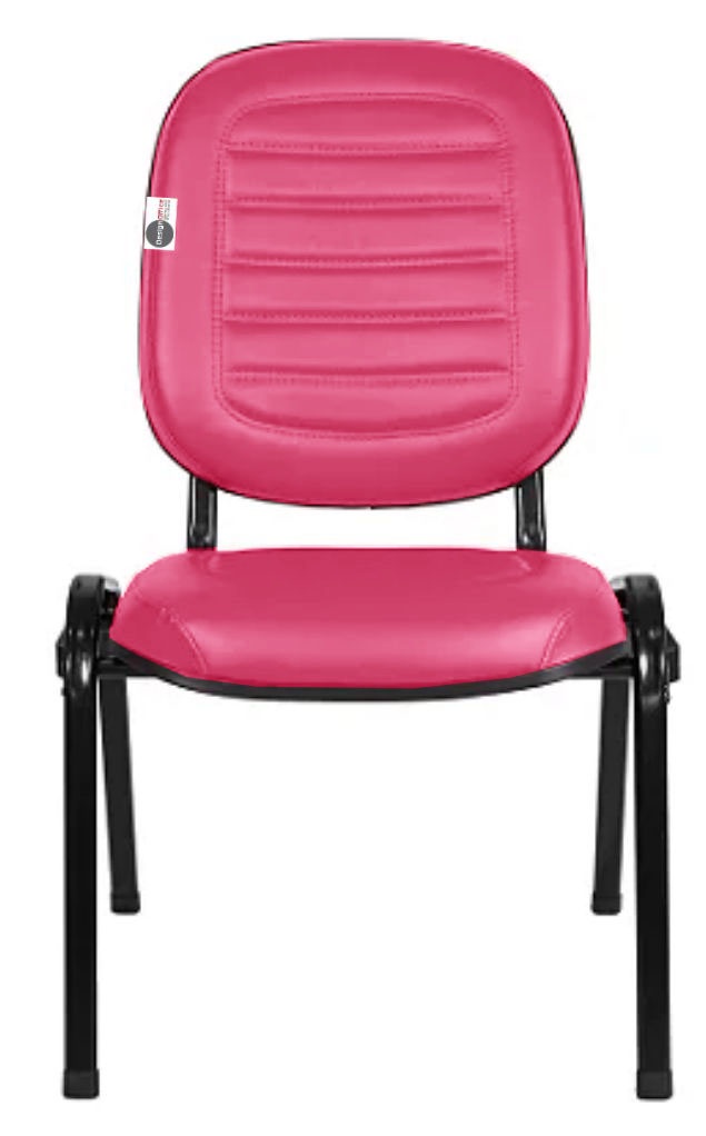 Cadeira Empilhável para Igrejas Evangélicas Linha Holy Rosa