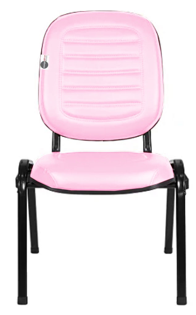 Cadeira Empilhável para Igrejas Evangélicas Linha Holy Rosa