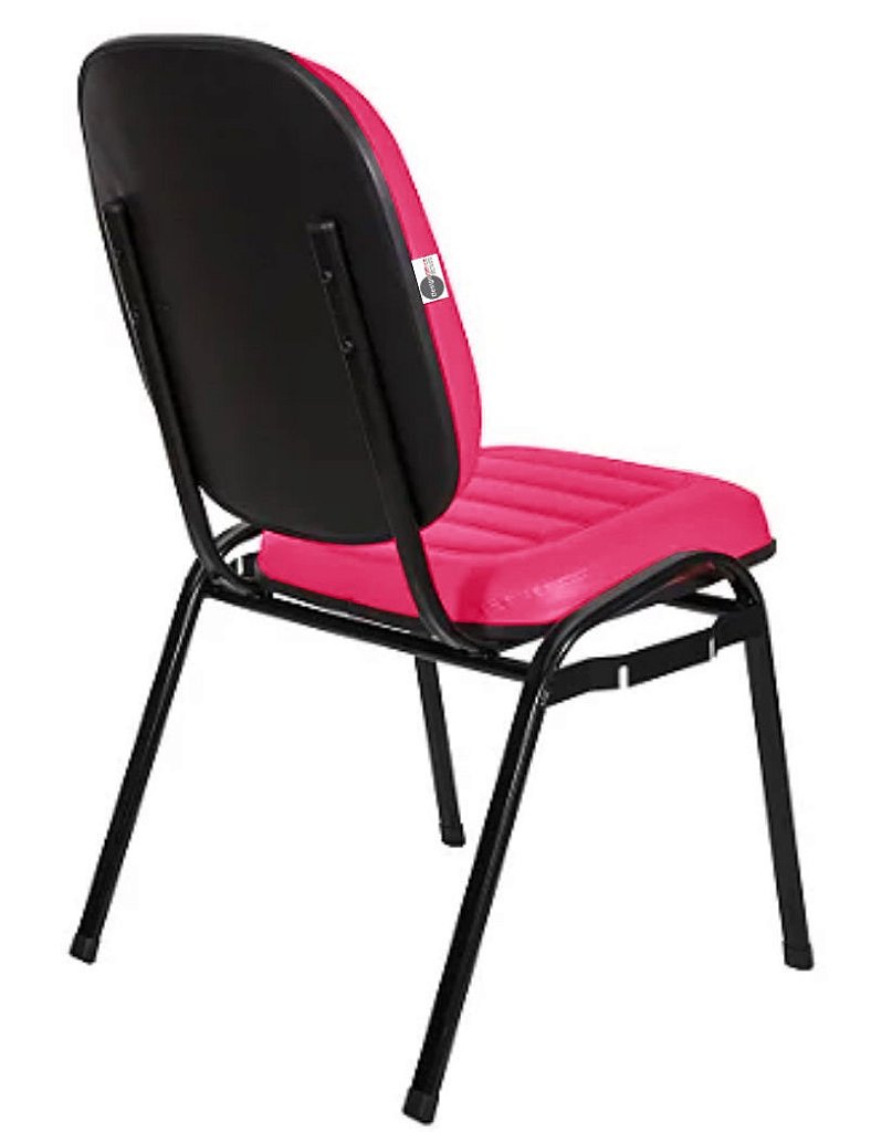 Cadeira Empilhável para Igrejas Evangélicas Linha Holy Rosa