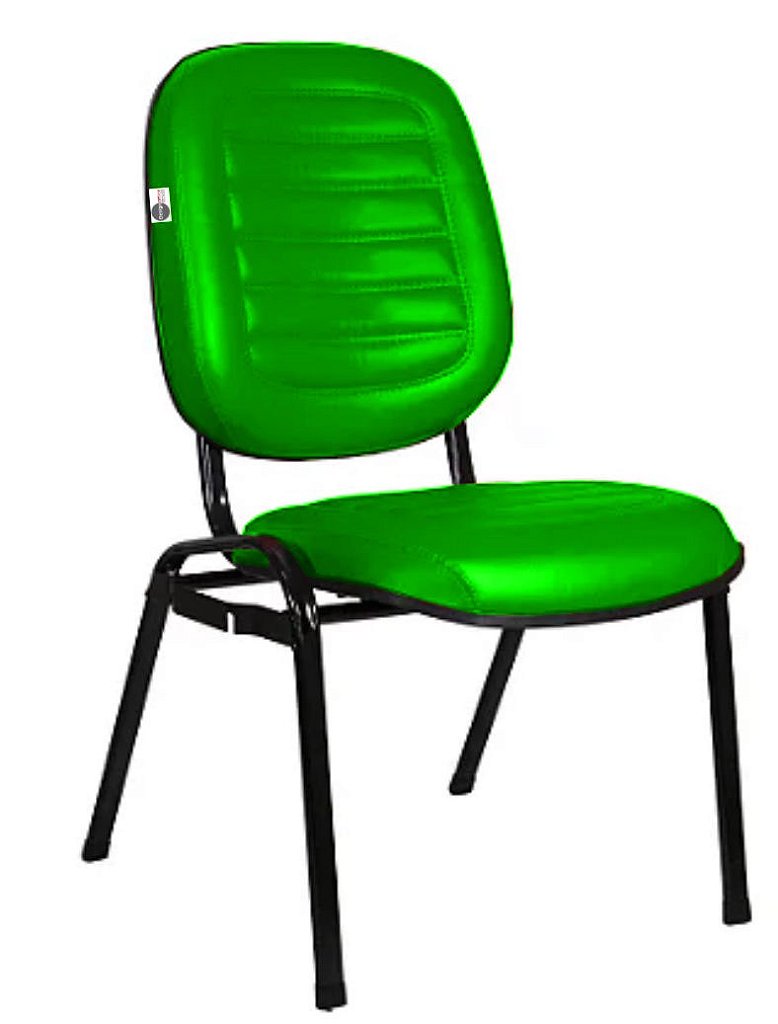 Cadeira Empilhável para Igrejas Evangélicas Linha Holy Verde