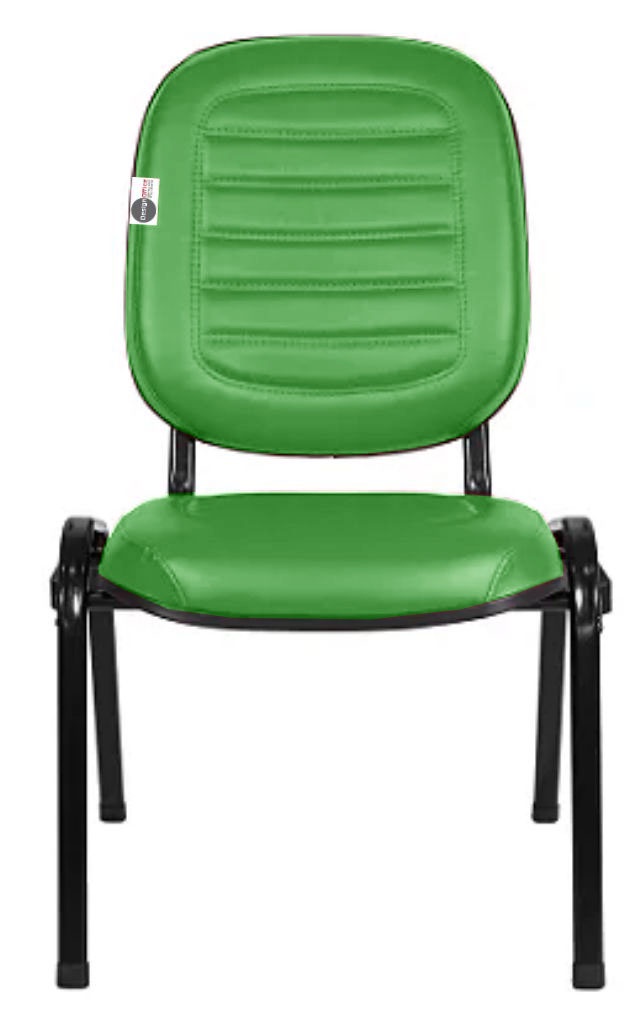 Cadeira Empilhável para Igrejas Evangélicas Linha Holy Verde