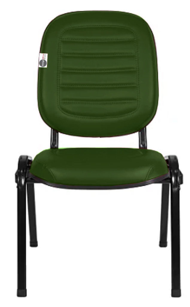 Cadeira Empilhável para Igrejas Evangélicas Linha Holy Verde