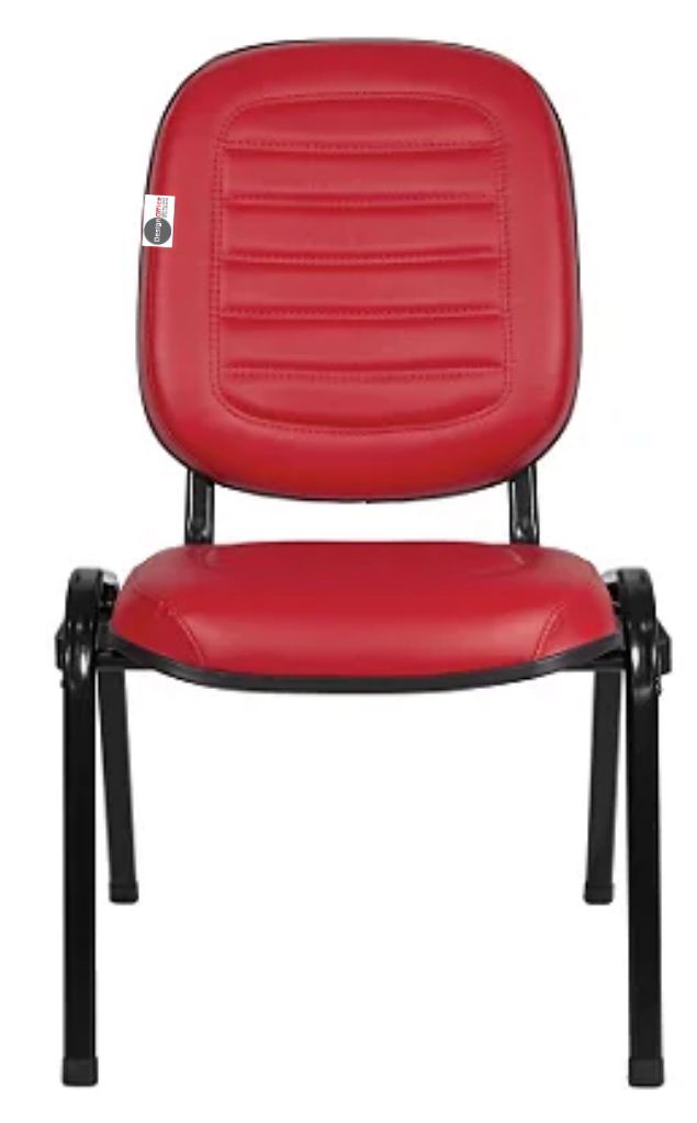 Cadeira Empilhável para Igrejas Evangélicas Linha Holy Vermelho