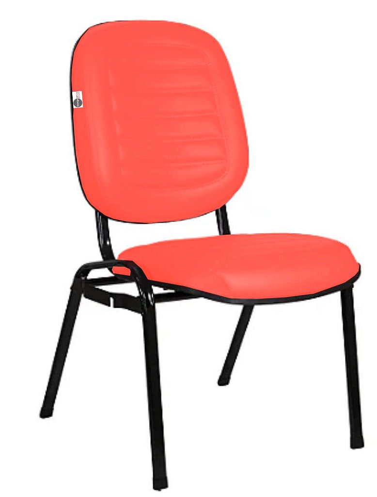 Cadeira Empilhável para Igrejas Evangélicas Linha Holy Vermelho