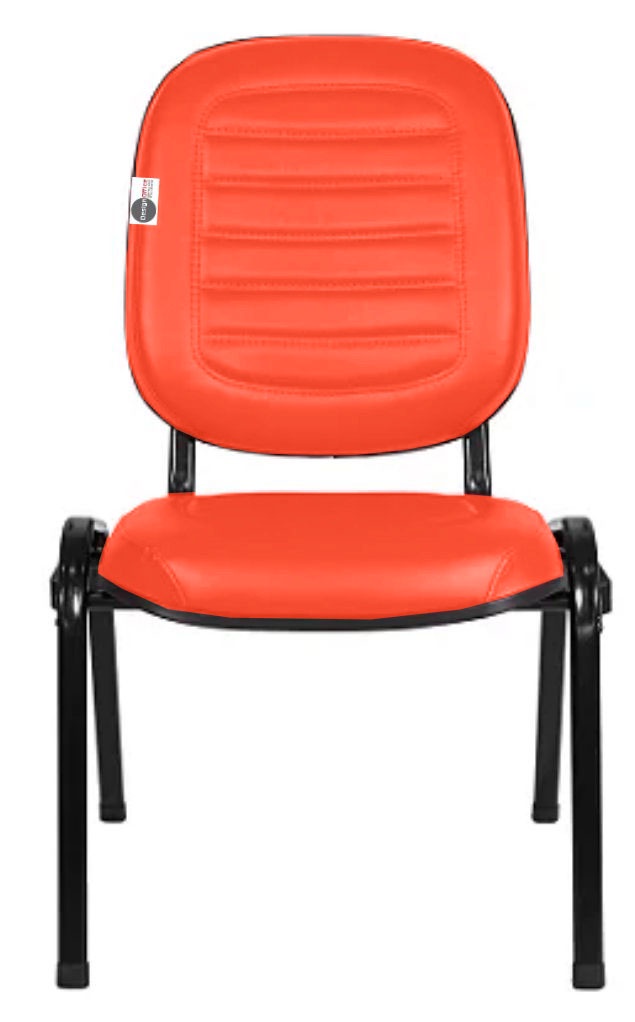 Cadeira Empilhável para Igrejas Evangélicas Linha Holy Vermelho